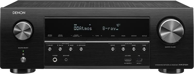 Denon AVR-S750H sintoamplificatore 7.2 canali 4K HDR10 Dolby Atmos