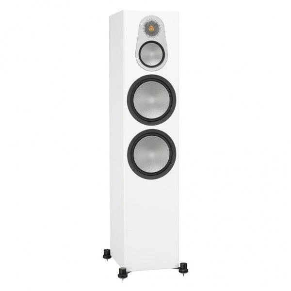 Monitor Audio SILVER 500 6G diffusori da pavimento a 3 vie, reflex posteriore con tecnologia Hive II 250W (coppia)