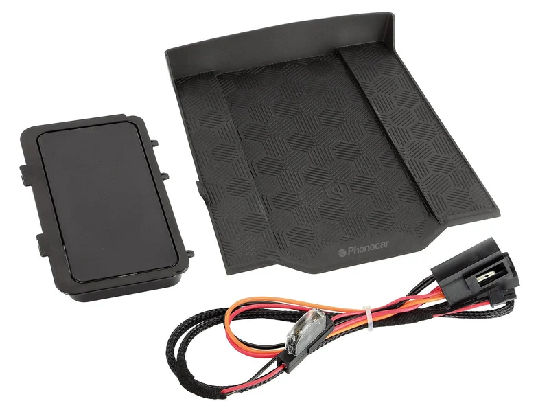 Phonocar 05728 Vano portaoggetti per VW T-ROC con caricabatteria wireless tecnologia Qi
