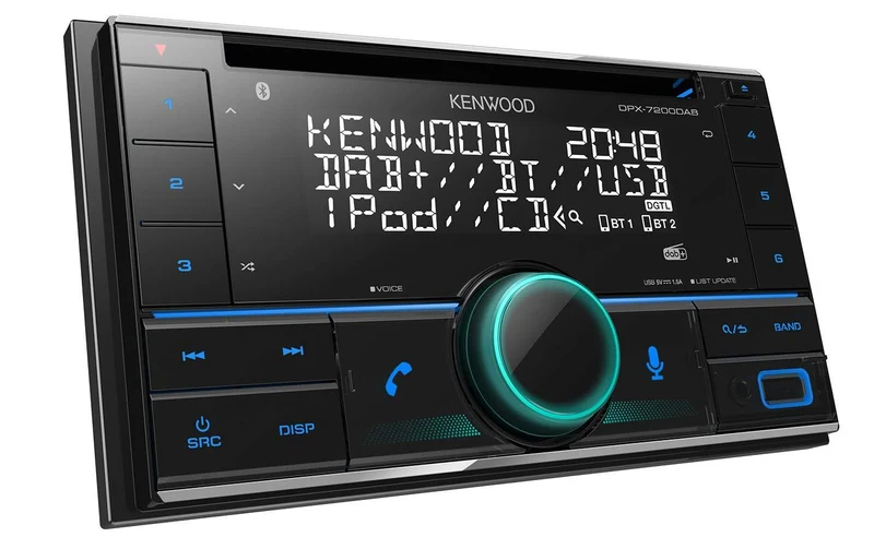 Kenwood DPX-7200DAB autoradio 2 din CD / USB con Bluetooth e radio digitale DAB+