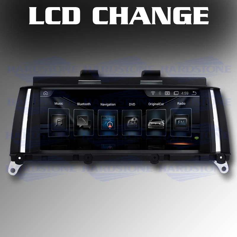 Hardstone BMW55-AK-PLUS autoradio custom 8,8" per BMW X3 F25 2013>17 - X4 F26 2014>17