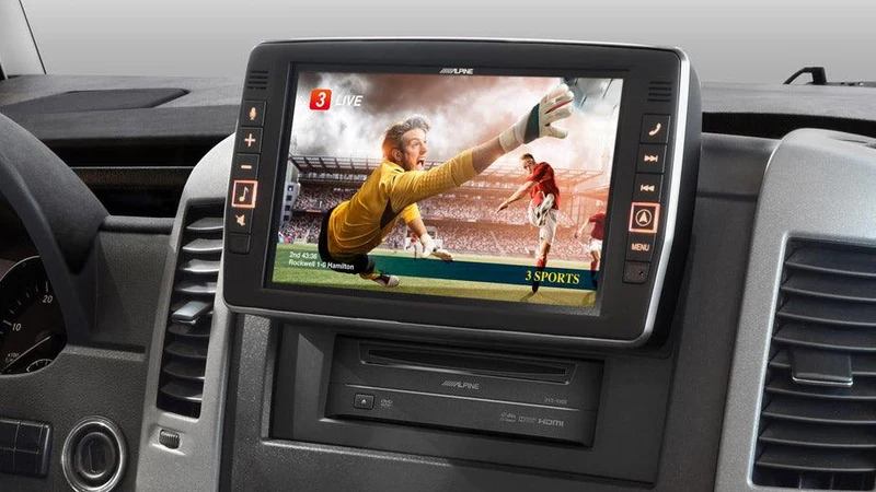 Alpine X903D-S906 autoradio 9'' per Mercedes Sprinter, GPS, Android Auto e App CarPlay