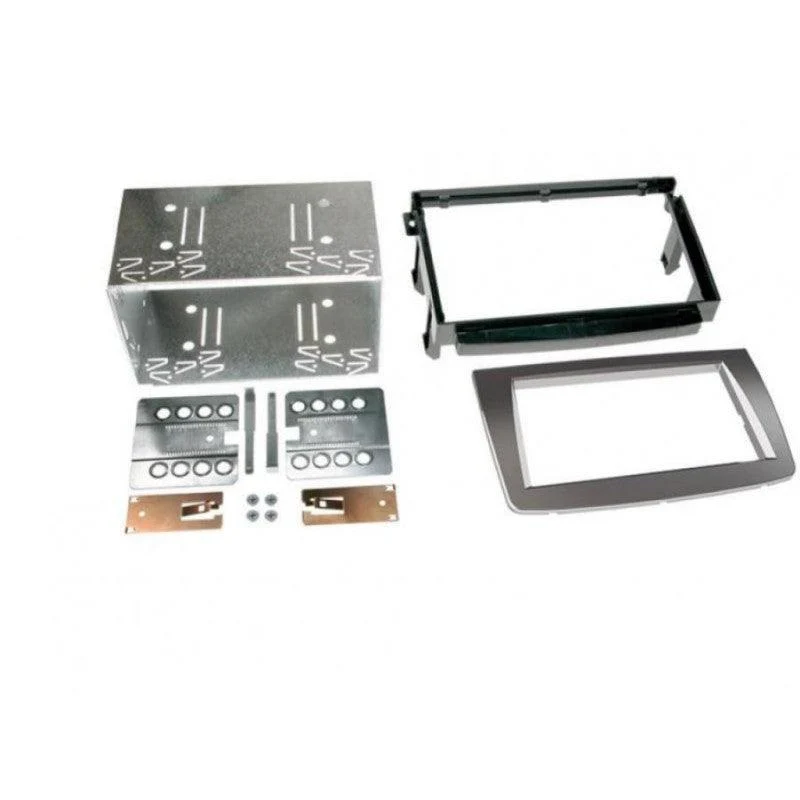 Alpine APF-F381001-88AR per Alfa Romeo MiTo dal 2008 Kit 2 Din silver