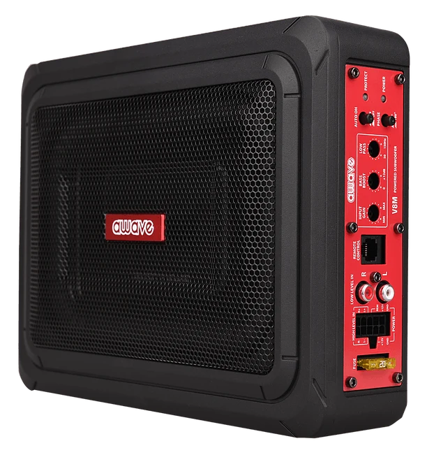 AWAVE V8 BY STEG Subwoofer sottosedile 200W attivo con controllo remoto