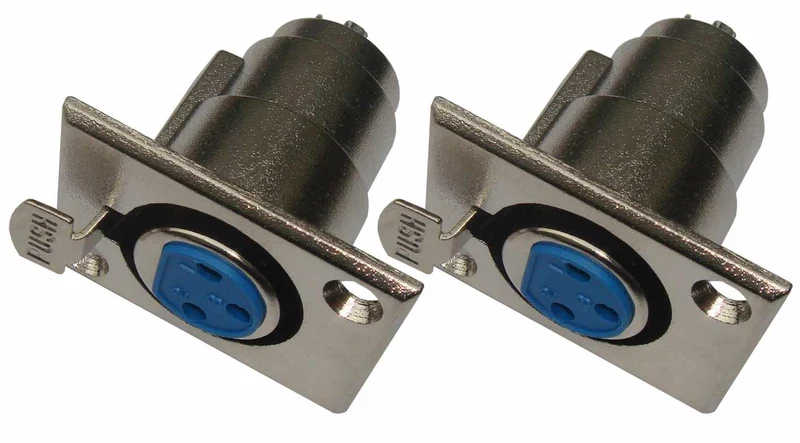 KARMA CA 8247 Coppia prese XLR f da incasso