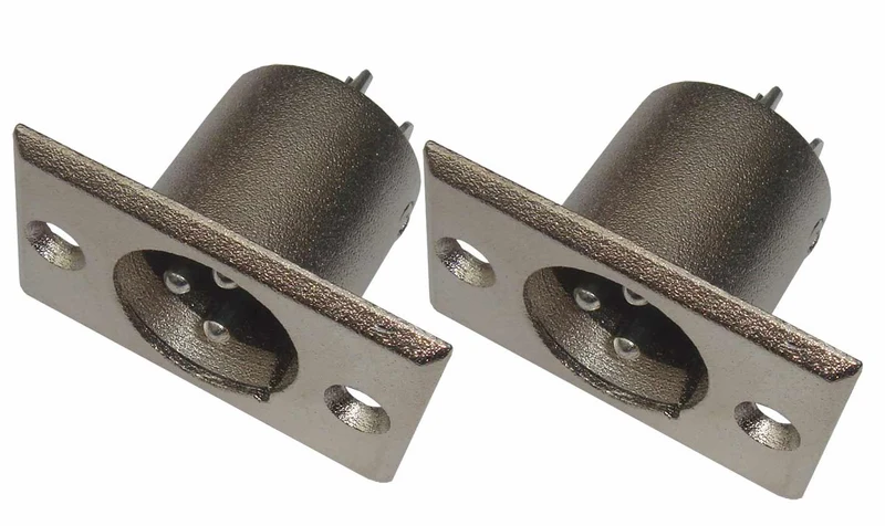 KARMA CA 8249 Coppia spina XLR m da incasso