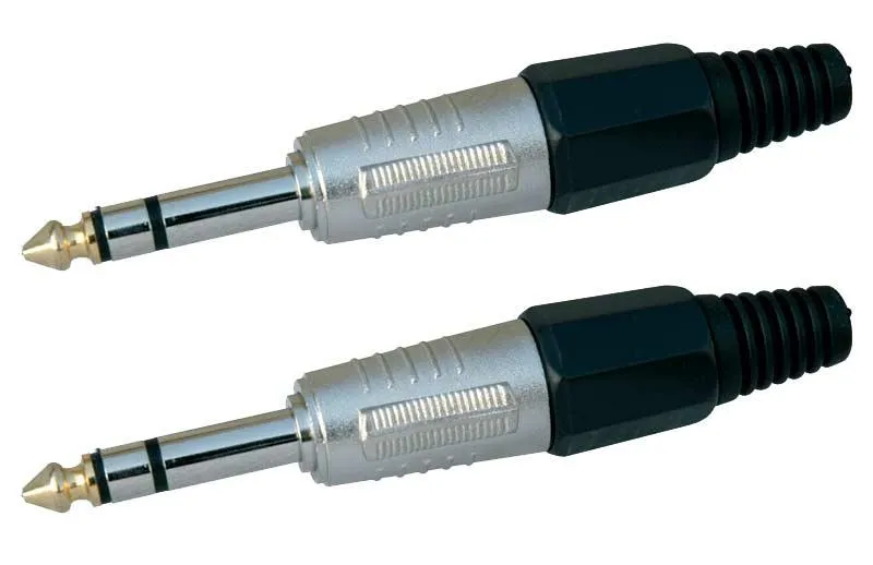 KARMA CC 573 Coppia connettori audio jack 6,3 stereo
