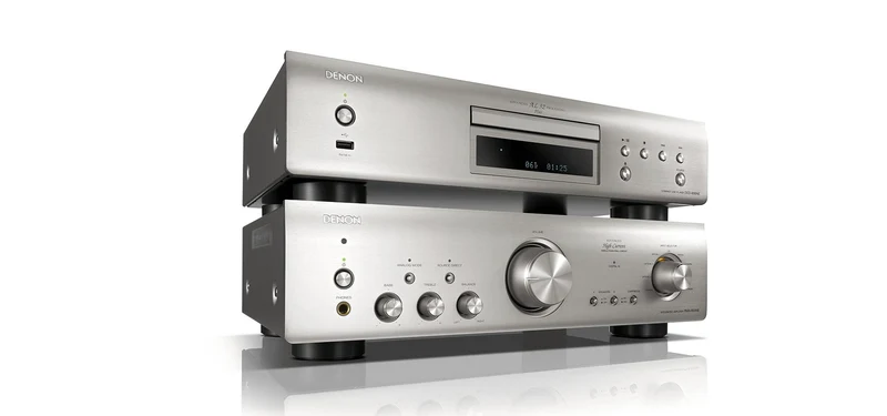 Denon PMA-800NE + DCD-800NE Amplificatore integrato + Lettore CD HIGH END, SILVER