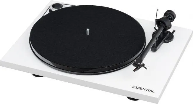 PRO-JECT Essential III PHONO Giradischi hifi con stadio phono, BIANCO