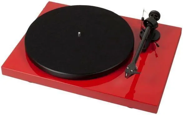 PRO-JECT DEBUT CARBON DC 2MRED con testina Ortofon 2MRED, ROSSO
