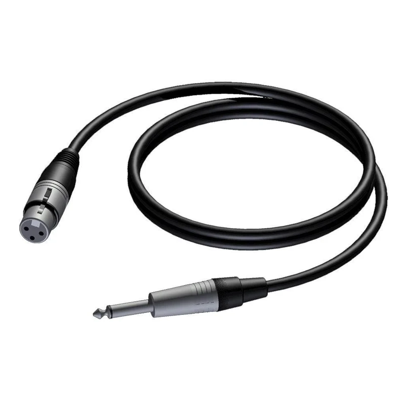 PROCAB CAB 591-10 Cavo audio 10mt Jack mas/ XLR fem