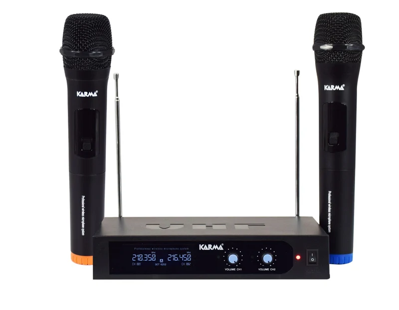 KARMA SET 6252A Doppio radiomicrofono palmare VHF