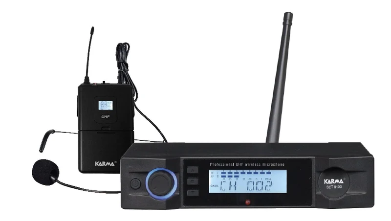 KARMA SET 8100LAV Radiomicrofono lavalier UHF