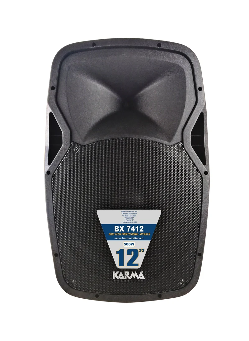 KARMA BX 7412 Box passivo in ABS 500W