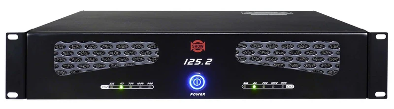 GLEMM 125-2 Amplificatore PA 2x250W 4 Ohm o 70V/100V