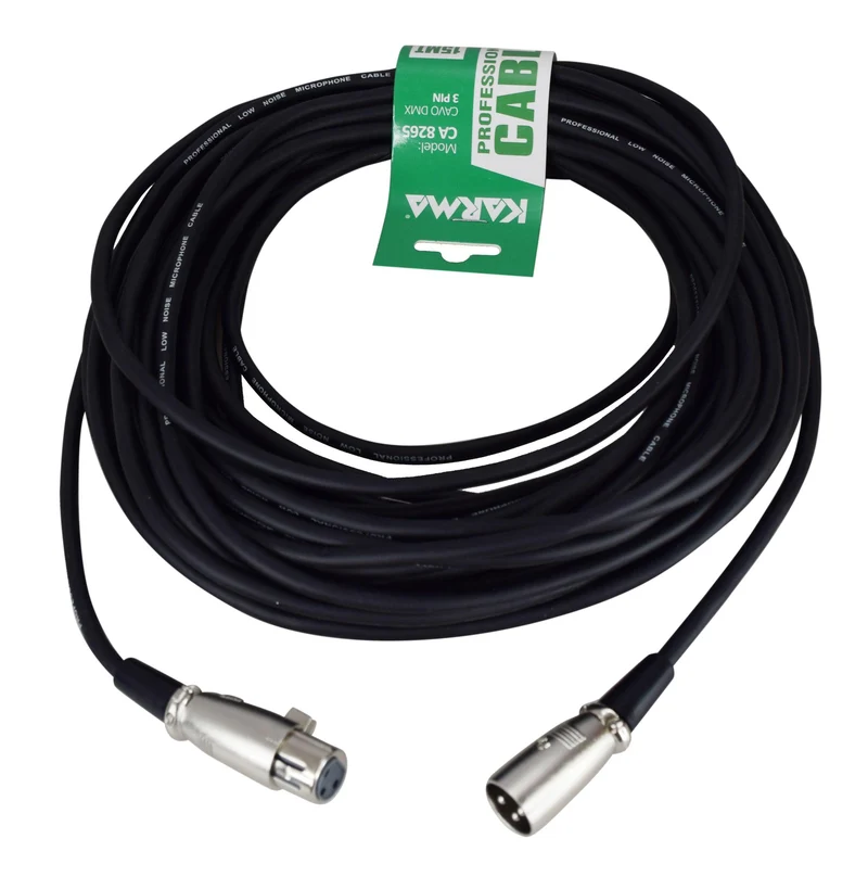 KARMA CA 8265 Cavo audio XLR M/ XLR F 15mt