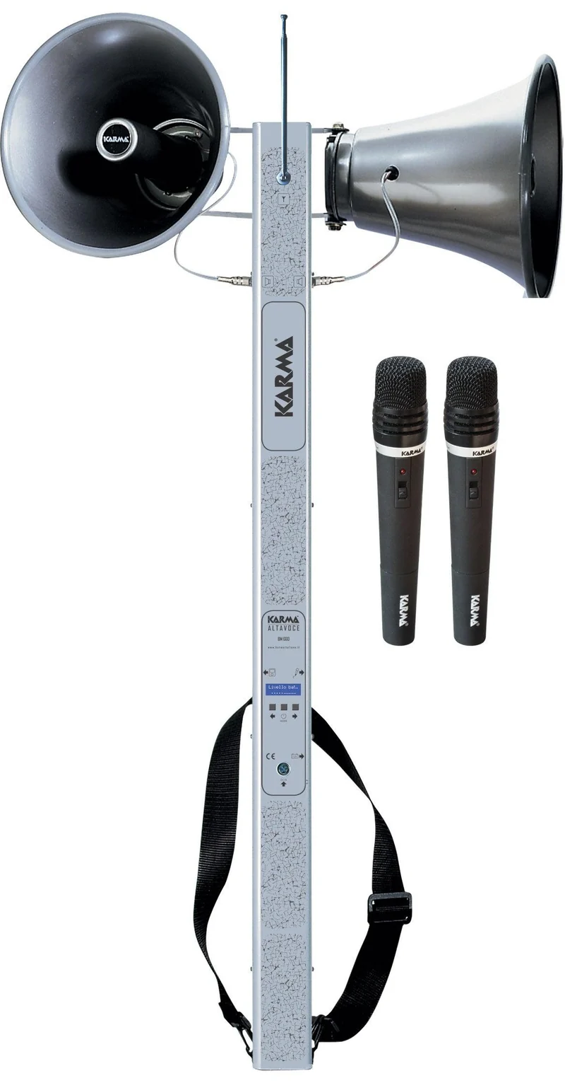 KARMA BM 661-2RM - Processioniere con 2 radiomicrofoni