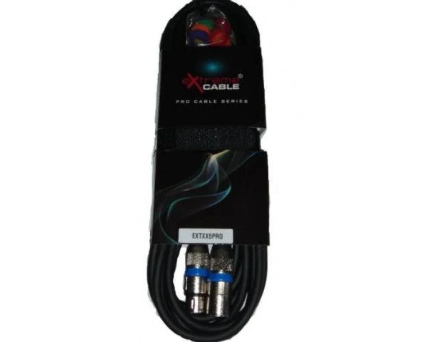 EXTREME CAVO MICROFONO/CASSE 5 METRI 1 CONNETTORE XLR MASCHIO 1 FEMMINA + STRAP + 12 ANELLINI CAVO MICROFONICO 6.5MM CONNETTORI SMONTABILI METALLO ANTISCIVOLO