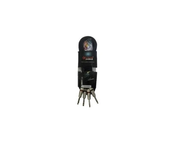 EXTREME 2J2J5PRO 2 JACK MONO - 2 JACK MONO 1/4" 6.3mm CAVO AUDIO DI SEGNALE SCHERMATO 5 MT.