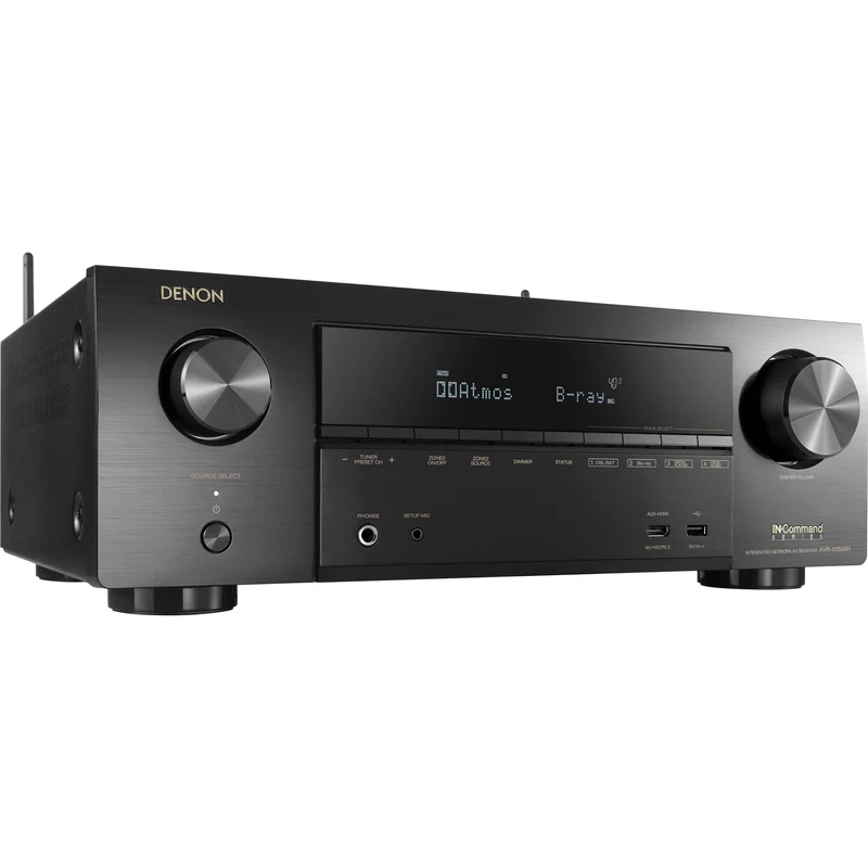 Denon AVR-X1500H Sintoamplificatore 4K 7.2 canali BLACK HDR - GAR. ITALIA