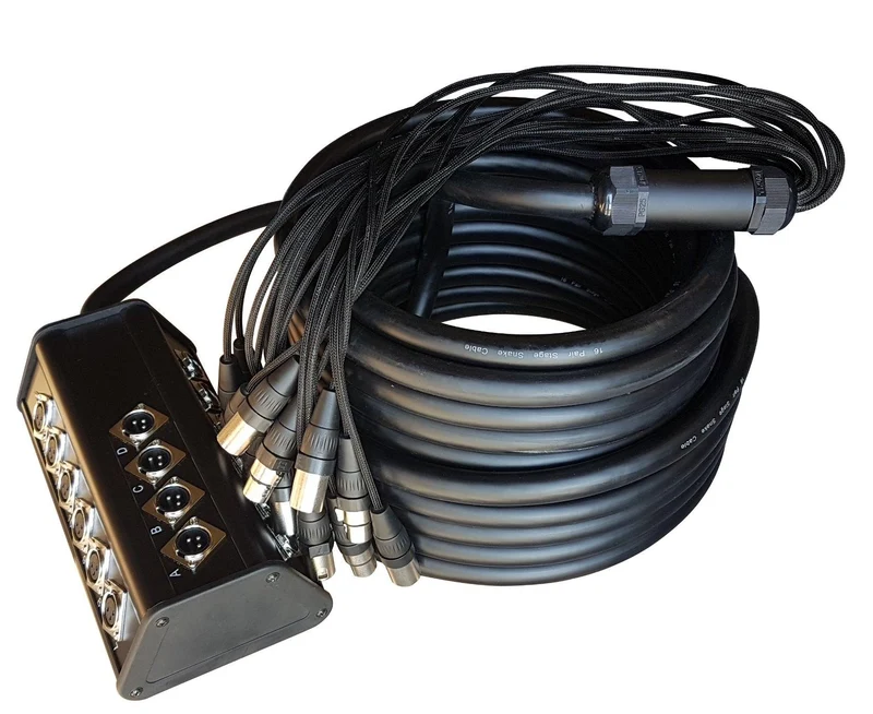 EXTREME SB12I4O20PRO STAGEBOX 12 IN/4 OUT 20 METRI STAGEBOX PROFESSIONALE 12 INGRESSI XLR / 4 USCITE XLR