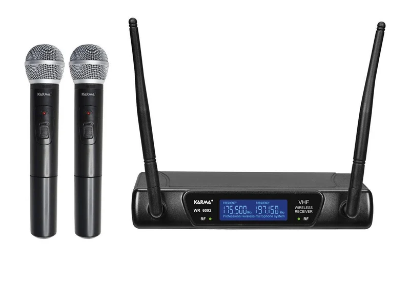 KARMA SET 6092A Doppio radiomicrofono VHF