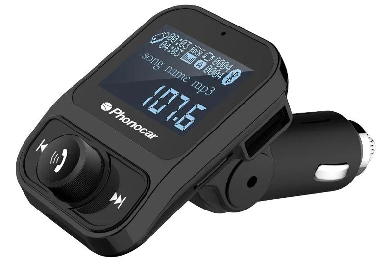 Phonocar VM549 LETTORE USB e MICRO SD CARD con DISPLAY LCD 1.5”, BLUETOOTH
