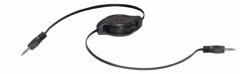 KARMA CA 8215 Cavo Audio riavvolgibile 2x 3,5mm jack stereo