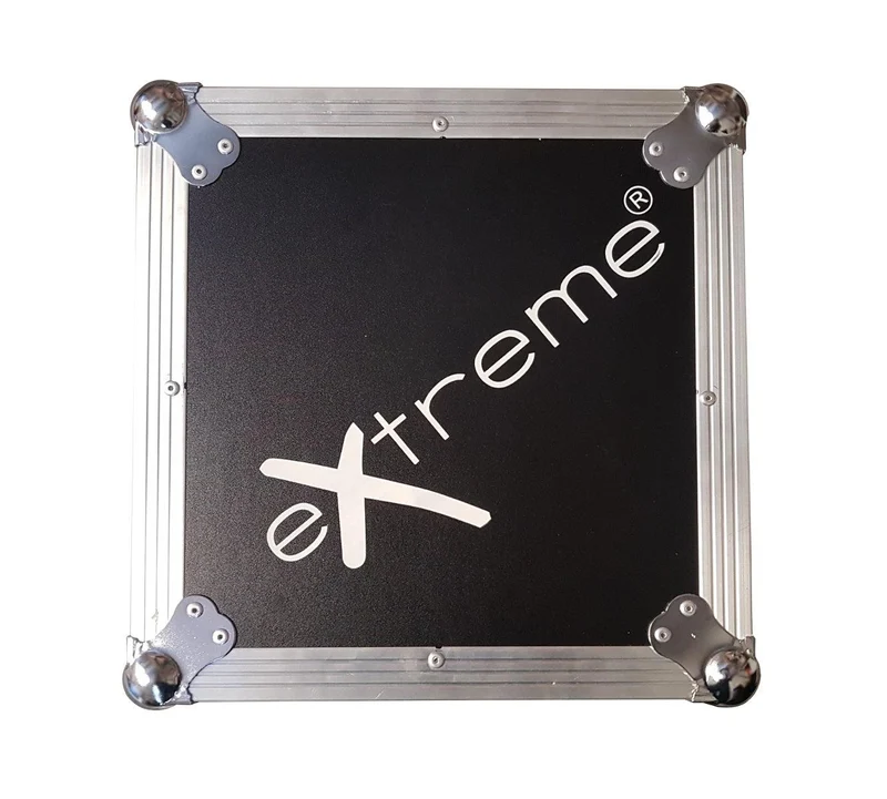 EXTREME CASE3232 FLIGHTCASE PROFESSIONALE PORTA OGGETTI CON SKATE DIMENSIONI 32 X 32 X 35.5 CM