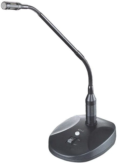 EXTREME DM-C1 MICROFONO CONFERENCE CONDENSATORE GOOSENECK A COLLO D'OCA PER CONFERENZE FLESSIBILE CON INTERRUTTORE