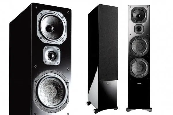 Indiana Line DIVA 660 Diffusori 3 vie da pavimento 170W NERO LACCATO (COPPIA)