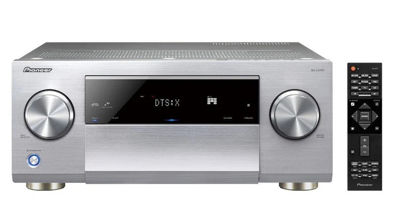 Pioneer SC-LX701 -S Amplificatore multicanale da 9.2 Upscaling/Pass Through UltraHD 4K, Dolby Atmos, DTS:X