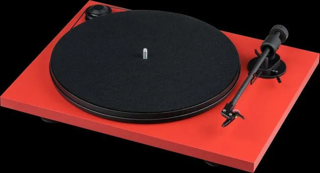 Pro-ject Primary E Phono giradischi hifi audiofilo di alta qualità ROSSO