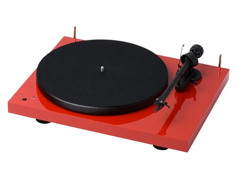 PRO-JECT DEBUT RECORDMASTER Giradischi Hifi trasferimento audio su PC/Mac, ROSSO