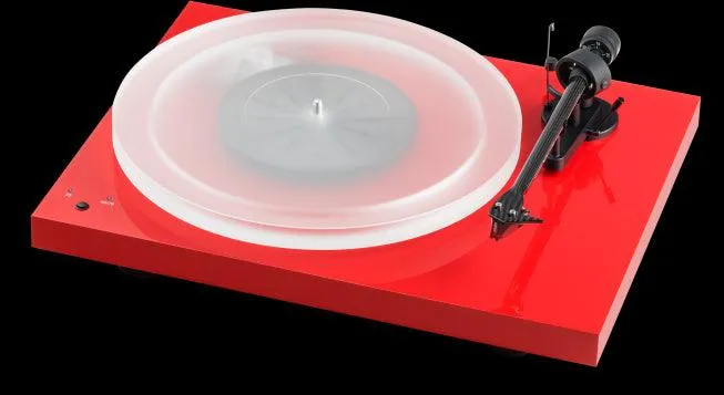 PRO-JECT DEBUT RECORDMASTER HI-RES Giradischi Audiophile per registrazioni ad alta risoluzione in qualità DSD, ROSSO