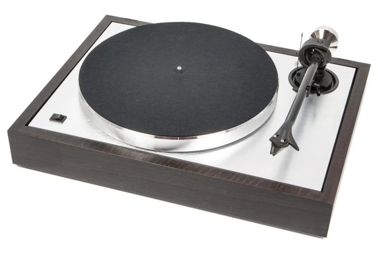PRO-JECT The Classic giradischi con braccio a sandwich da 9" in carbonio/alluminio, EUCALIPTO