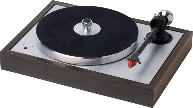 PRO-JECT The Classic SB SuperPack giradischi con braccio a sandwich da 9" in carbonio/alluminio, EUCALIPTO