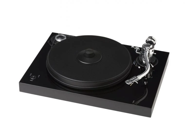 PRO-JECT 2Xperience SB S-Shape Giradischi di alta qualità con braccio e testina in alluminio da 9", NERO