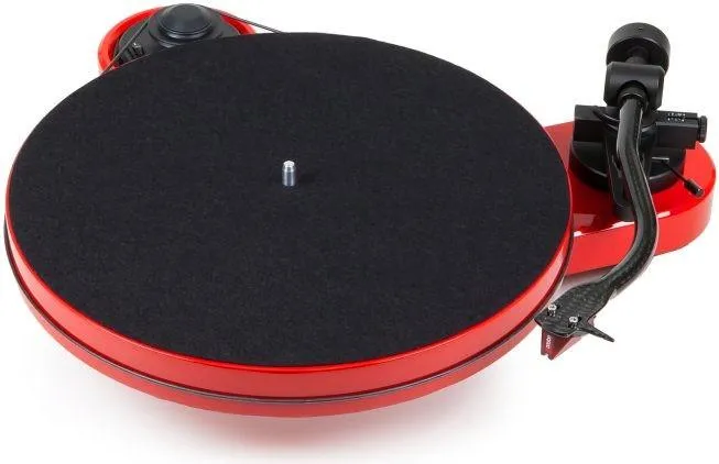 PRO-JECT RPM 1 Giradischi Carbon con braccio a S da 8,6'', ROSSO senza testina