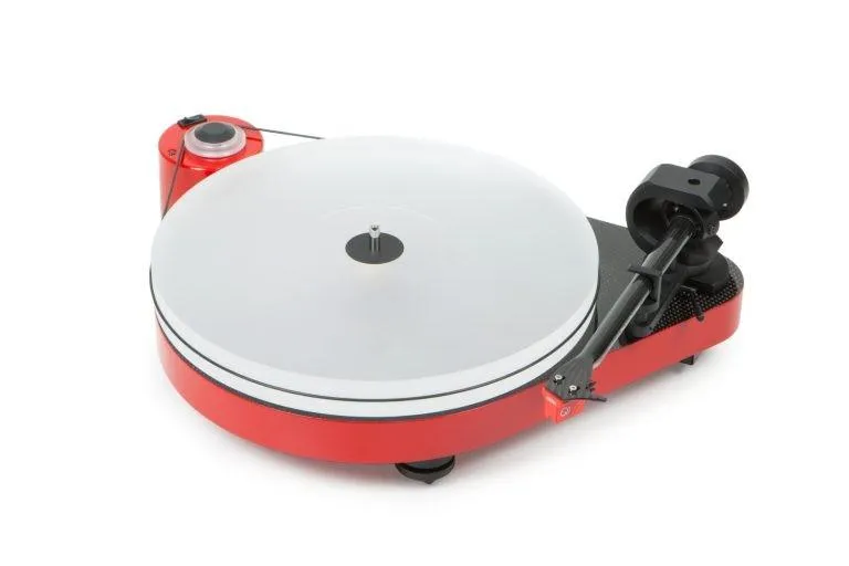 PRO-JECT RPM 5 Carbon giradischi con braccio Evo da 9''cc, ROSSO