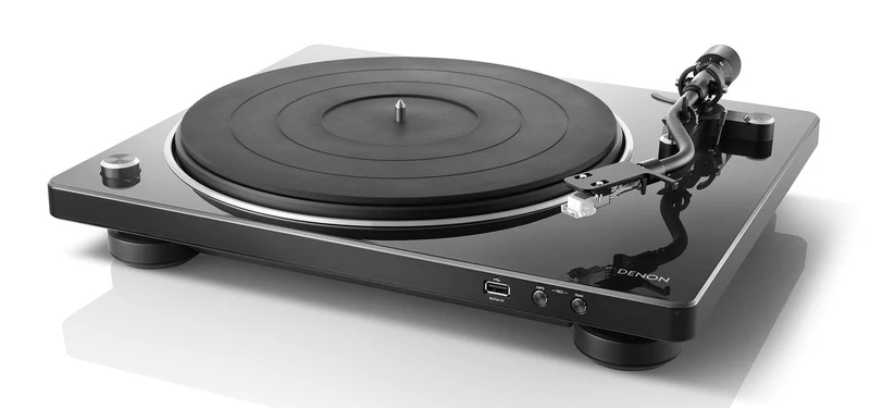 DENON DP-450USB giradischi Hi-Fi con braccio a S originale e USB