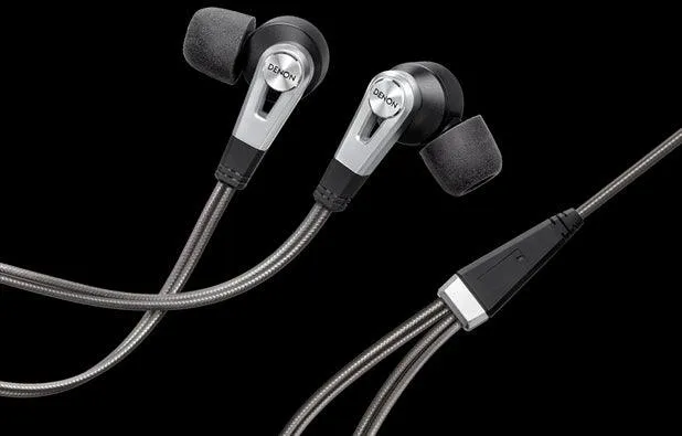 DENON AH-C821 Cuffia stereo In-Ear con doppio driver e ottimizzatore acustico
