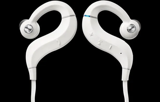 DENON AH-C160W Cuffie In-Ear Wireless con ottimizzatore acustico e amplificatore interno, BIANCO
