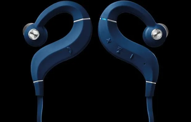 DENON AH-C160W Cuffie In-Ear Wireless con ottimizzatore acustico e amplificatore interno, BLU