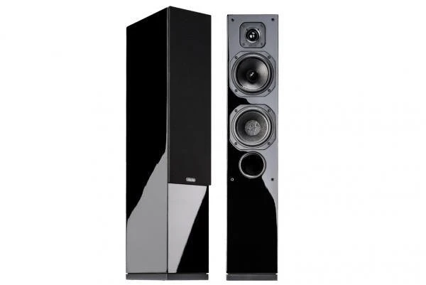 Indiana Line DIVA 552 Diffusori nero lucido da pavimento (COPPIA) 3 vie 4-8 ohm