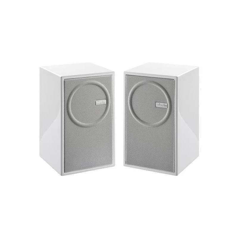 Indiana Line ZERO Bianco Diffusori (Coppia) bass-reflex 2 vie 4-8 ohm (High Gloss Bianco)