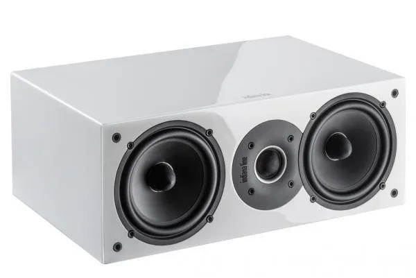 Indiana Line TESI 742 LB diffusore per canale centrale compatto, 2 vie, 30-100 Watt, 4-8 ohm.(High Gloss Bianco)