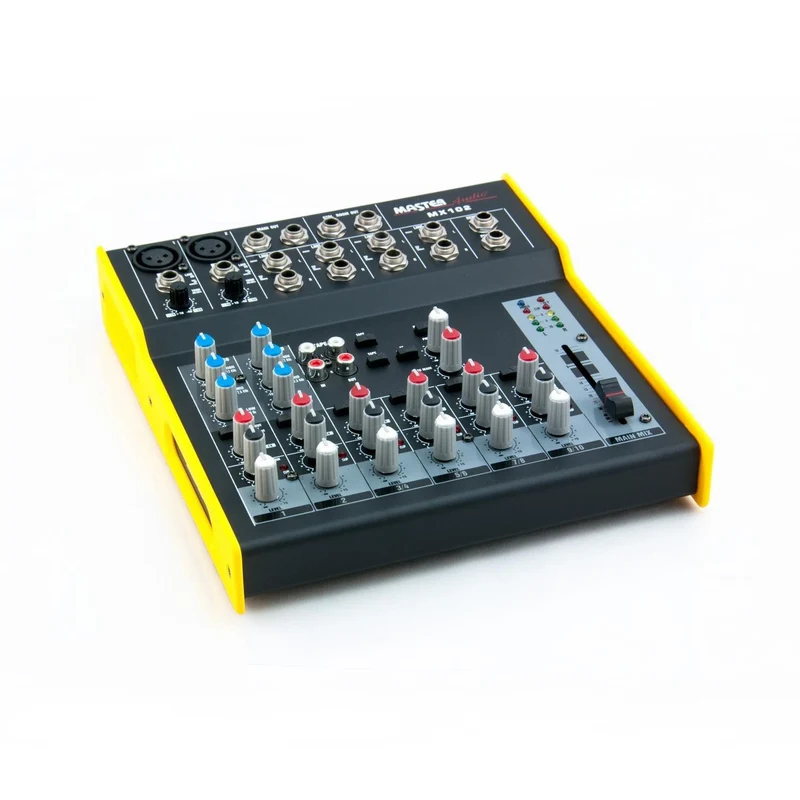 Mixer 8 canali Master Audio MX102 alimentazione +48v