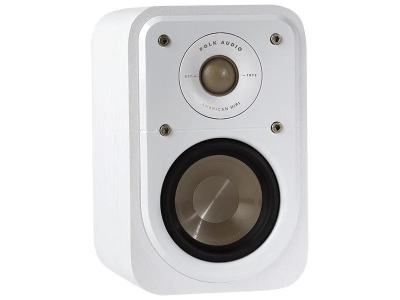 POLK AUDIO S10e Diffusori bookshelf a 2 vie bass reflex COPPIA, BIANCO