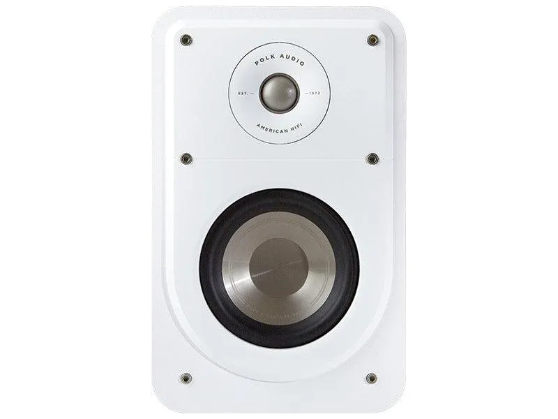 POLK AUDIO S15e Diffusori bookshelf a 2 vie bass reflex COPPIA, BIANCO